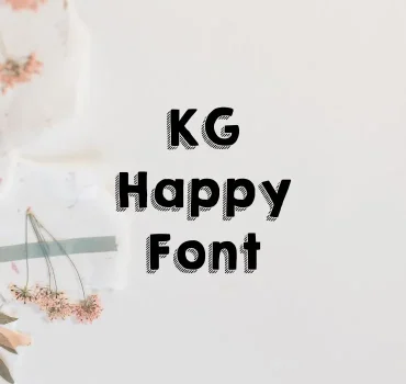 KG Happy Font