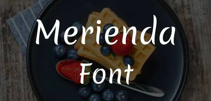 Merienda Font