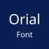 Orial Font
