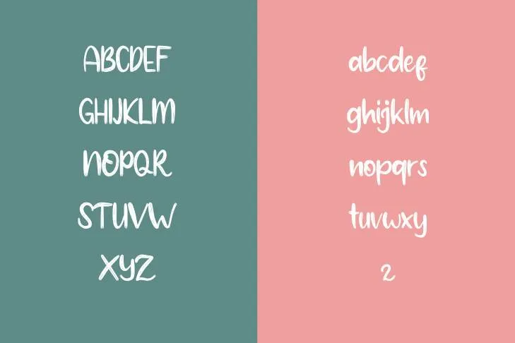 Baby Blue Font