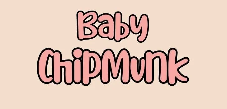 Baby Chipmunk font