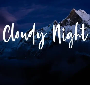 Cloudy Night Font