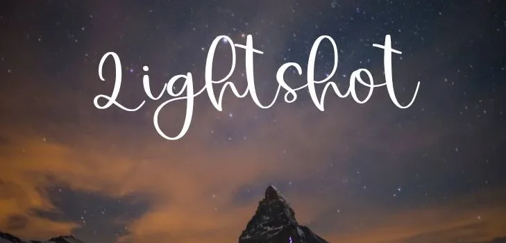 Lightshot Font
