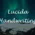 Lucida Handwriting Font