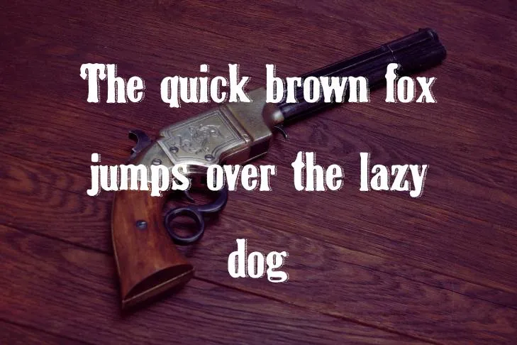 Johnny Pistolas Font