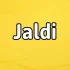 Jaldi Font