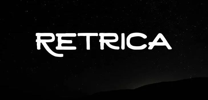 Retrica font