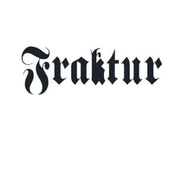 Fraktur Font