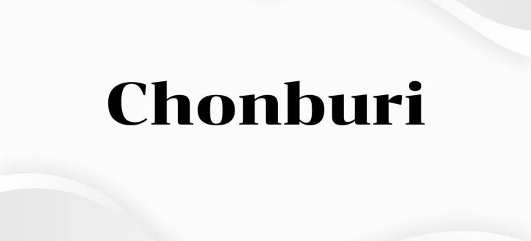 Chonburi Font