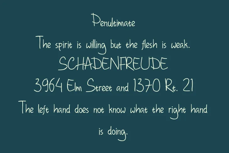DHF Happy Birthday Ryan Font
