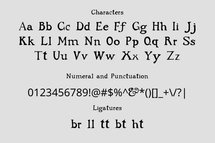 Dark Ages Font
